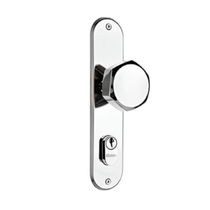 Fechadura Bola Externa Espelho Soft Cromado Silvana – Segurança e Design Moderno