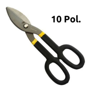 Tesoura Funileiro 10" Fertak – Corte Preciso para Chapas e Metais