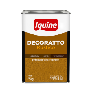 Textura Rústica Decoratto 25kg Branco Iquine – Efeito Decorativo e Alta Cobertura