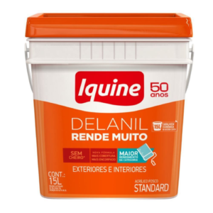 Tinta Delanil Rende Muito 15L Iquine – Alto Rendimento e Excelente Cobertura
